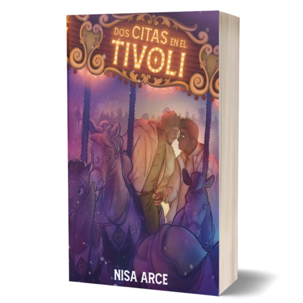 Dos citas en el Tívoli, novela de romance LGBT de Nisa Arce