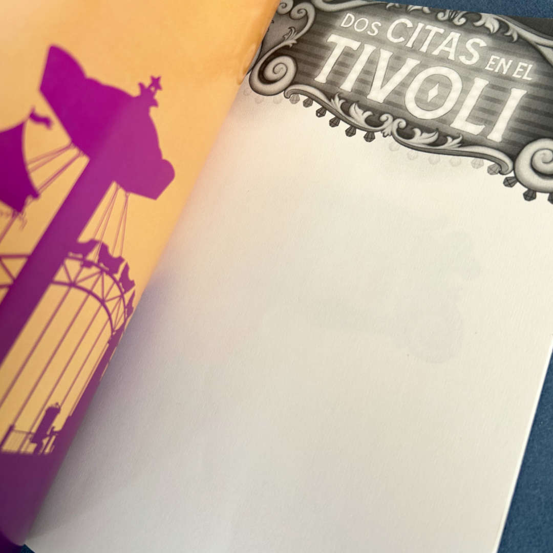 Dos citas en el Tívoli, detalle del interior de cubierta