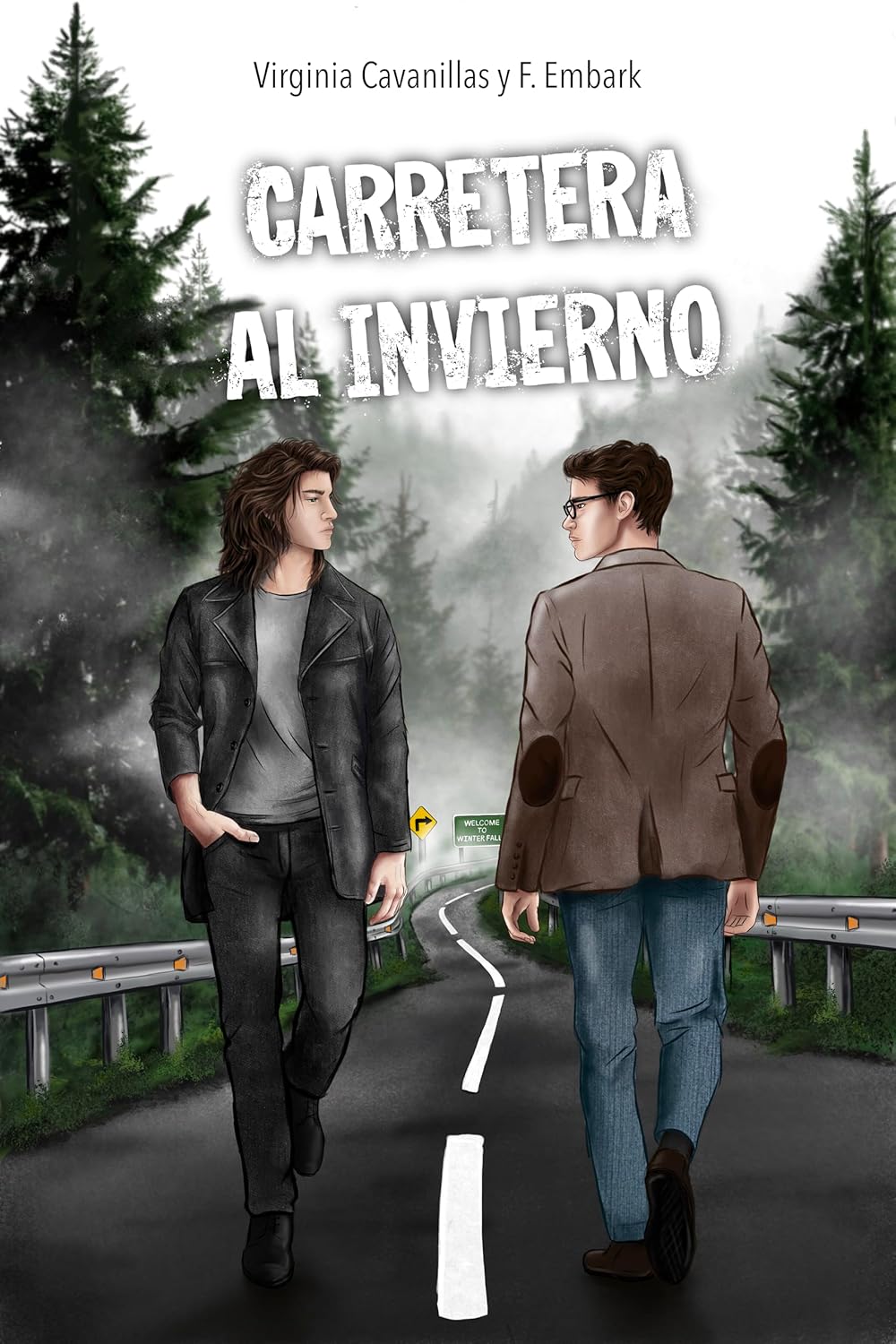 Carretera al invierno, de Virginia Cavanillas y Fátima Embark, libro de romance con pesonajes bisexuales