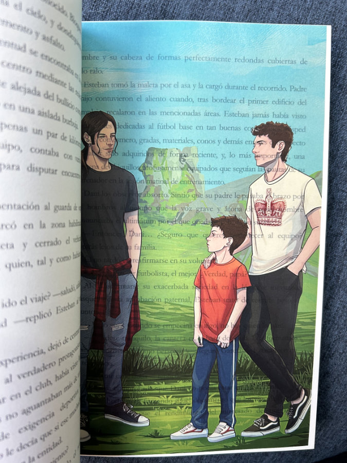 Overlay para libros, Duncan, Ryan y Sean de Promesa en las Highlands, novela romance LGBT de Nisa Arce