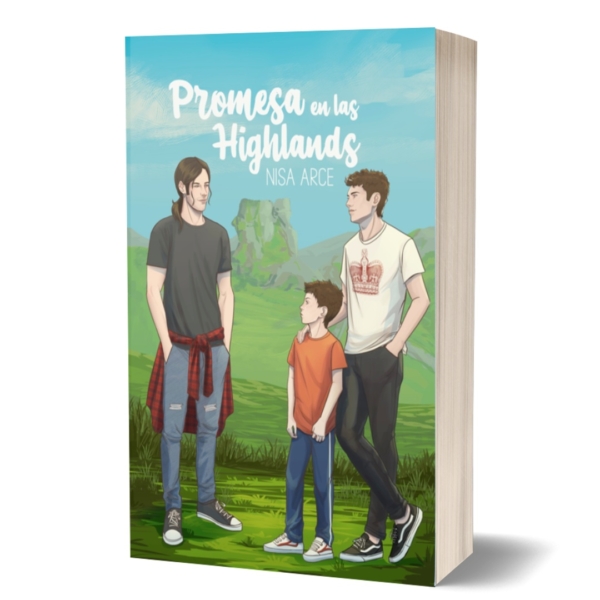 Promesa en las Highlands, de Nisa Arce, novela romántica LGBT