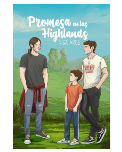 Promesa en las Highlands, novela de romance gay contemporáneo con padre soltero y diferencia de edad ambientada en Escocia