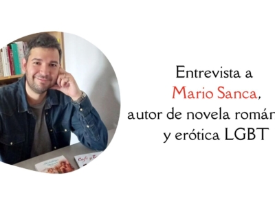 Entrevista a Mario Sanca, autor de novela romántica y erótica LGBT