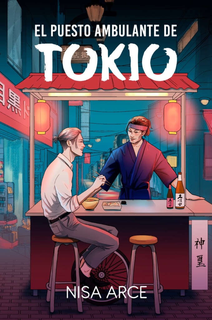 El puesto ambulante de Tokio, novela de romance LGBT de Nisa Arce