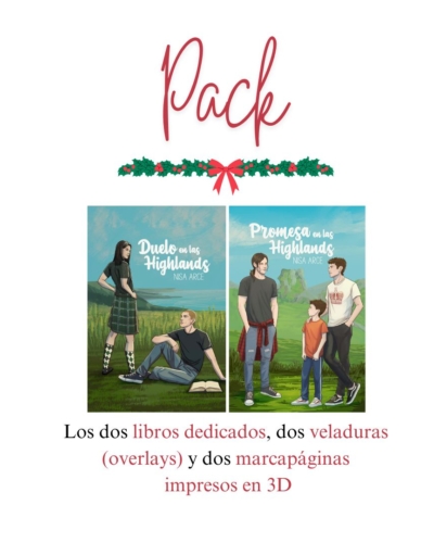 Pack de Navidad de la saga Highlands, de Nisa Arce