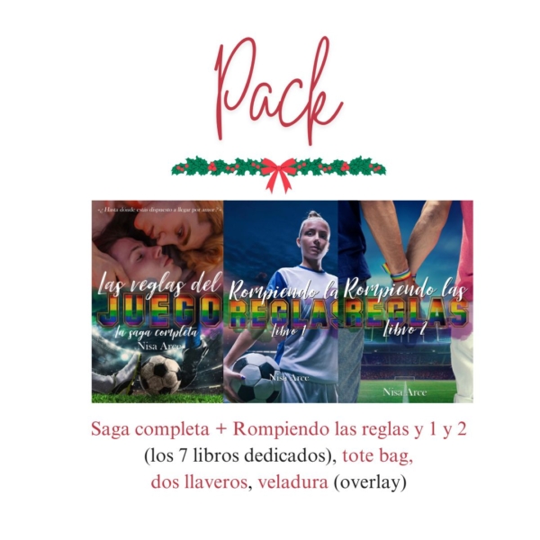 Pack de Navidad de la saga Las reglas del juego más rompiendo las reglas, de Nisa Arce