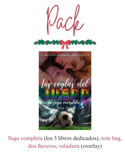 Pack de Navidad de la saga Las reglas del juego, de Nisa Arce