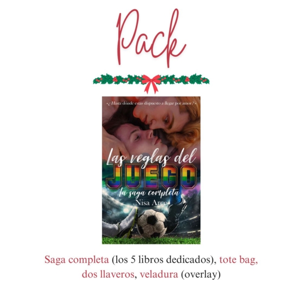 Pack de Navidad de la saga Las reglas del juego, de Nisa Arce