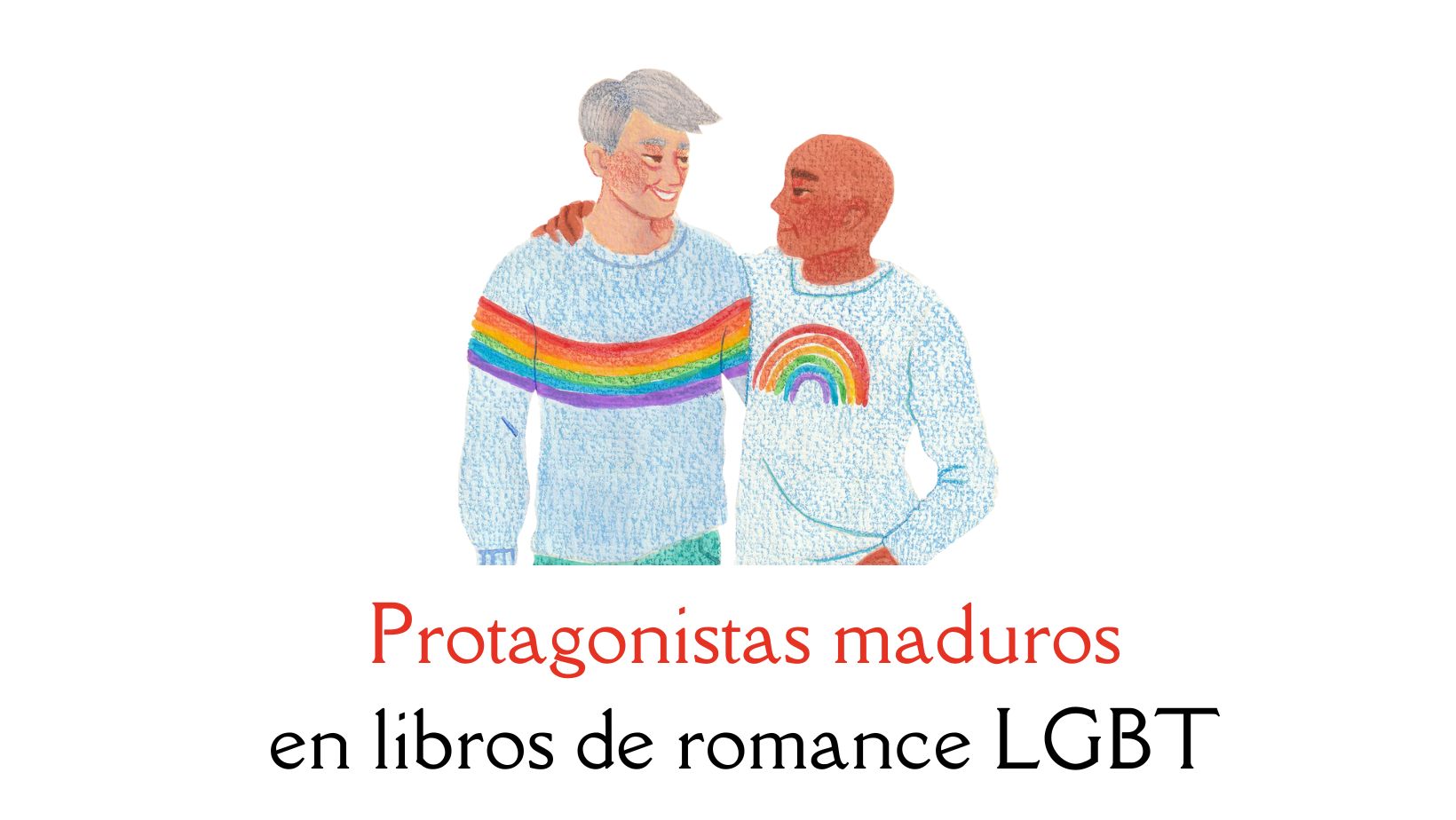 Protagonistas maduros en libros de romance LGBT