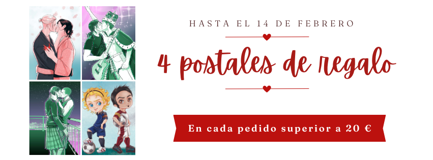 Regalo set postales San Valentín