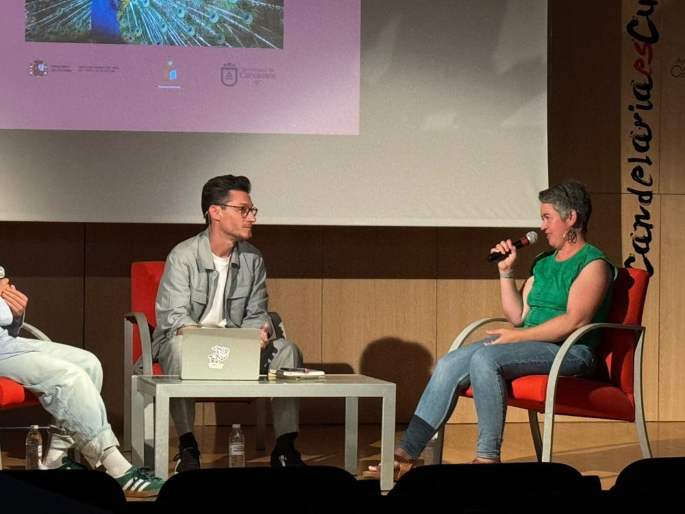 Énfasis, encuentro de literatura y disidencias de Candelaria 2025, mesa de narrativa, Nisa Arce