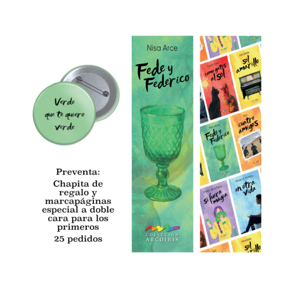 Fede y Federico, Nisa Arce, preventa con regalos para los primeros 25 pedidos