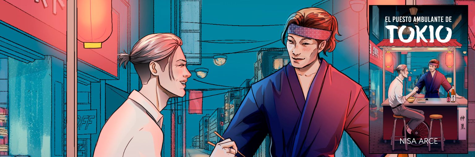 El puesto ambulante de Tokio, una novela sobre un romance maduro LGBT en el Japón actual El puesto ambulante de Tokio, una novela sobre un romance maduro LGBT en el Japón actual