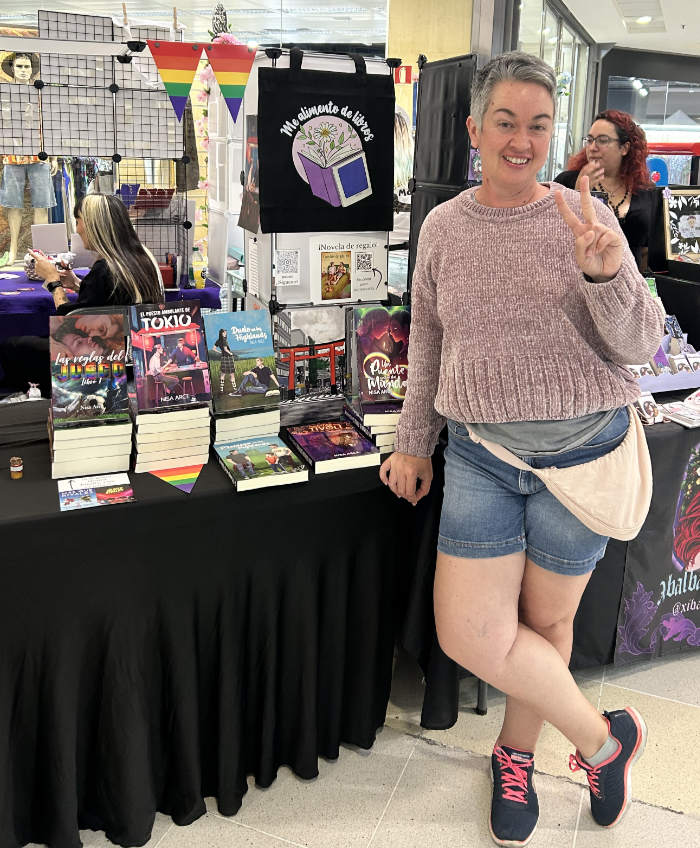 Idol&Comic Fest 2026 La Ballena, la escritora Nisa Arce en el Artist Alley
