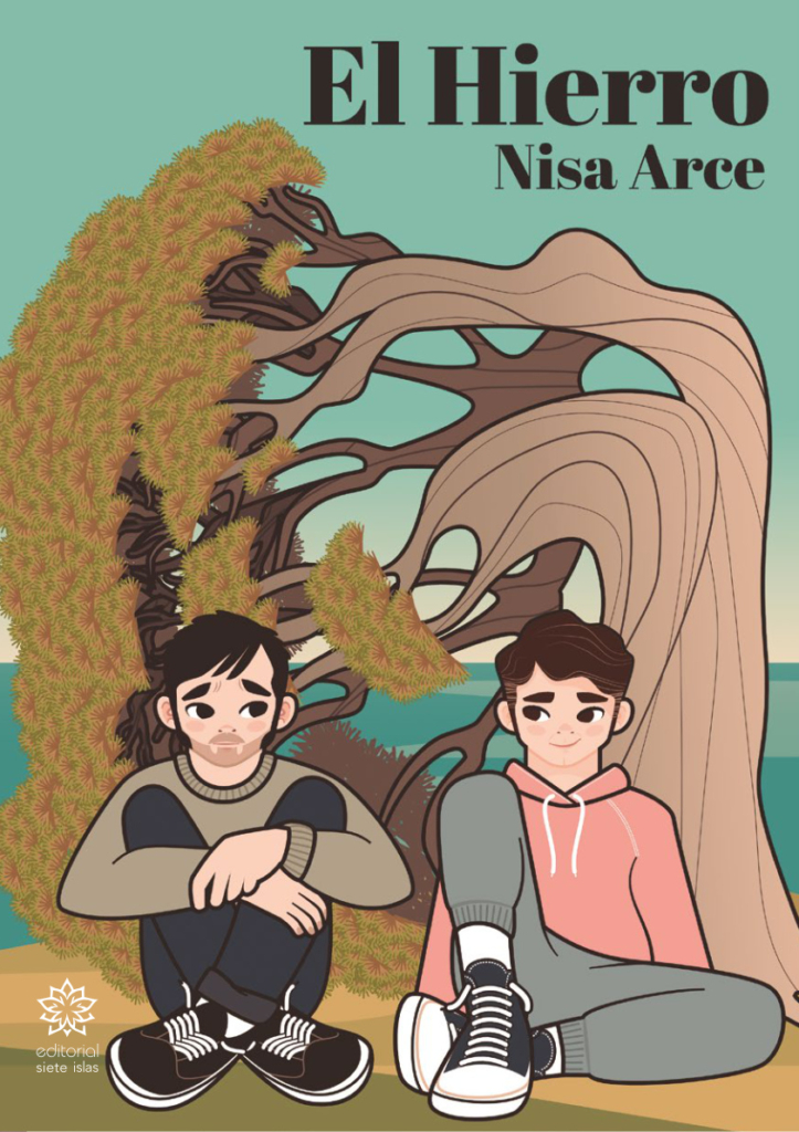 El Hierro, novela de romance LGBT de Nisa Arce, publicada por la editorial Siete Islas
