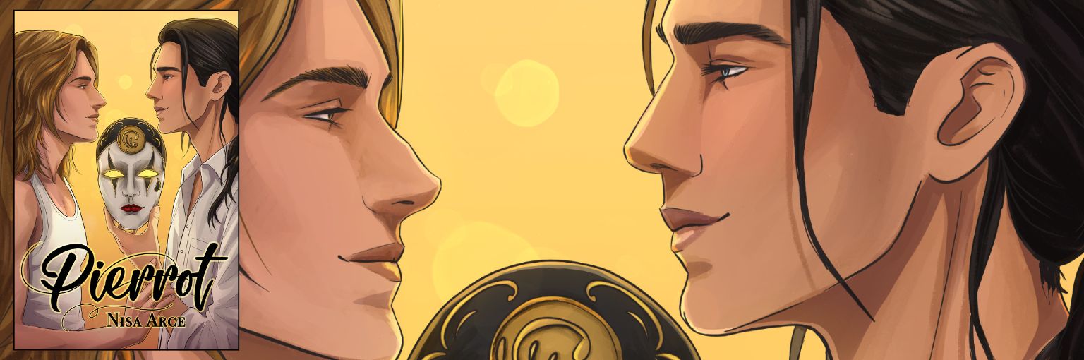 Pierrot, romance LGBT con age gap y un toque de misterio en Italia, de Nisa Arce Pierrot, romance LGBT con age gap y un toque de misterio en Italia, de Nisa Arce