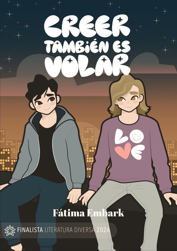 Creer también es volar, de Fátima Embark, novela de romance LGBT ambientada en Gran Canaria
