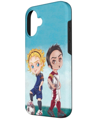 Carcasa para iPhone de la ilustración de Dani y Mateo, de Las reglas del juego