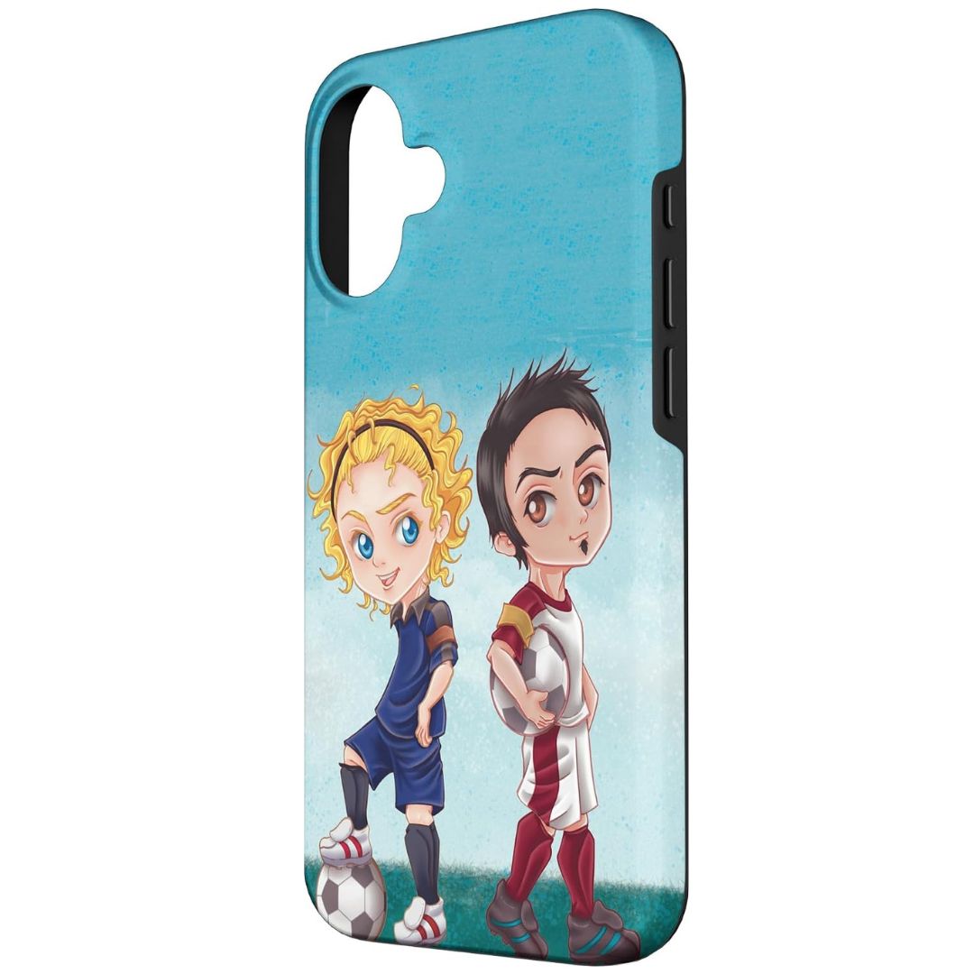 Carcasa para iPhone de la ilustración de Dani y Mateo, de Las reglas del juego