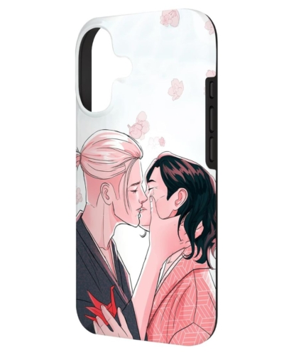 Carcasa para iPhone de la ilustración de El puesto ambulante de Tokio